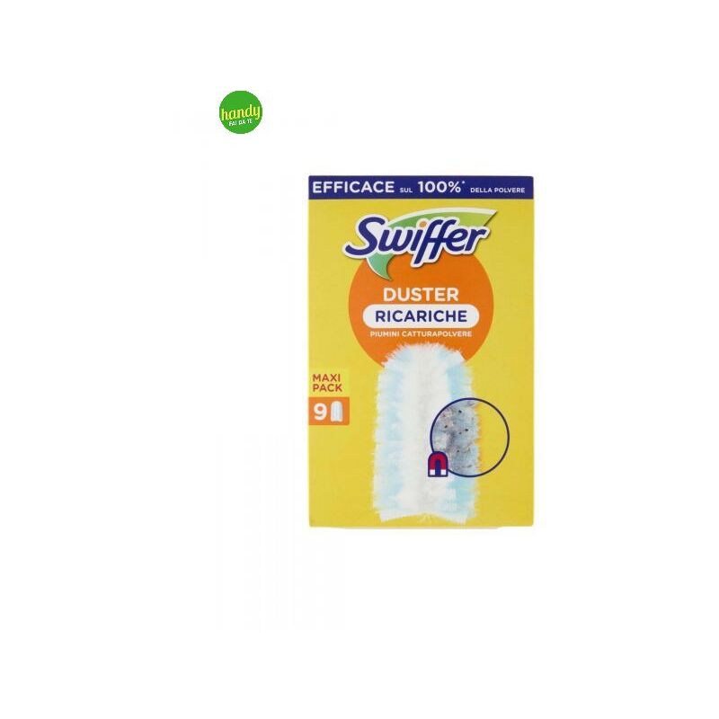 foto del prodotto swiffer kit 9 ricariche piumini duster copia