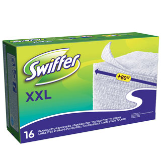 foto del prodotto swiffer - xxl - 16 panni catturapolvere per scopa