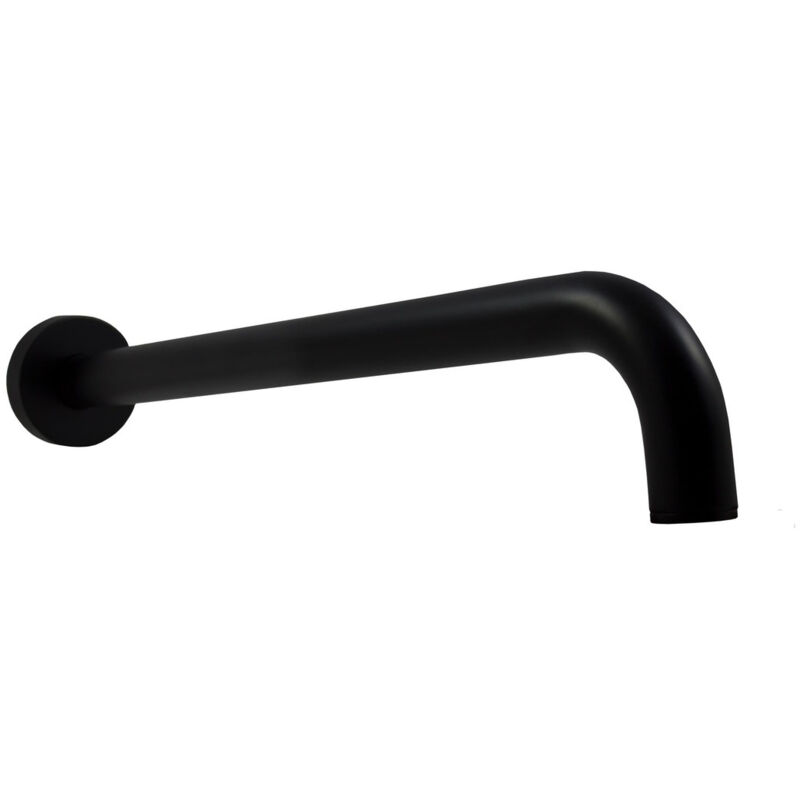 foto del prodotto swiss aqua technologies by paffoni braccio doccia b way, nero opaco satbsrkbw 