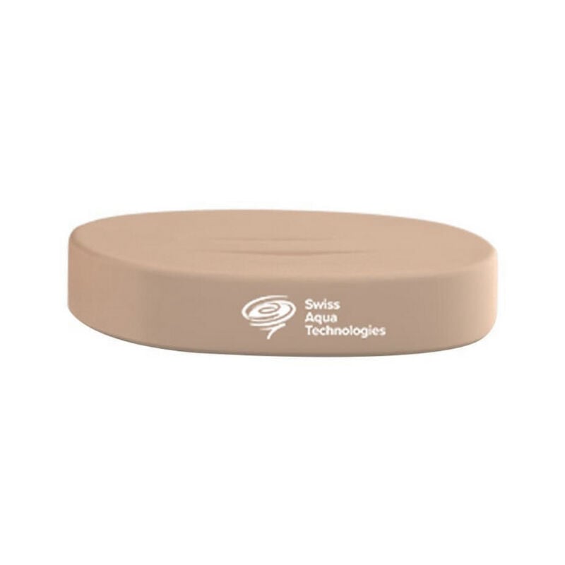 foto del prodotto swiss aqua technologies infinitio portasapone in ceramica, beige opaco satdinfi39be 