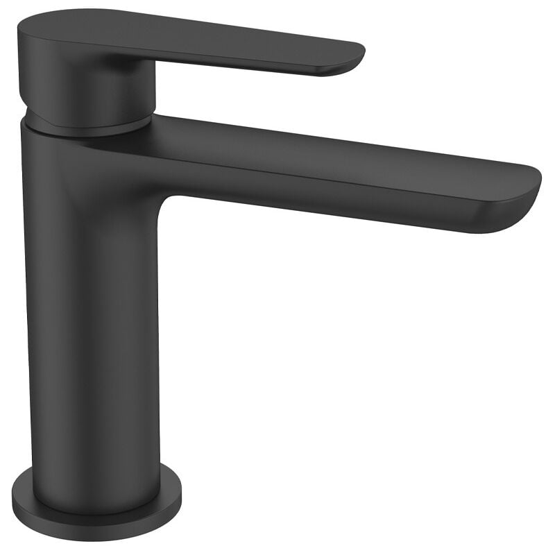 foto del prodotto swiss aqua technologies miscelatore per lavabo mood con leva estraibile, g3 8, nero opaco satbsmood271c 