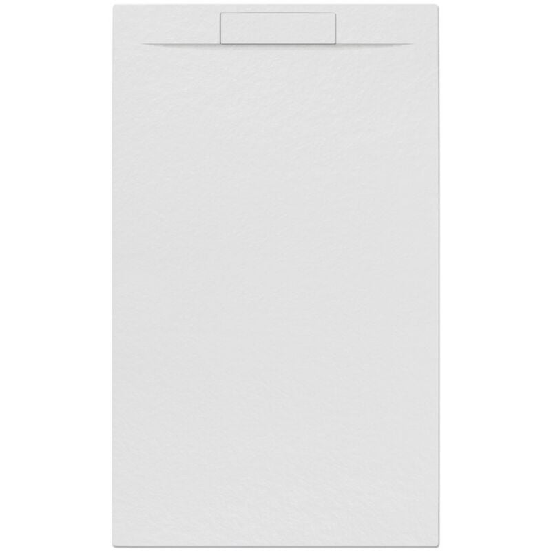 foto del prodotto swiss aqua technologies piatto doccia fusion in marmo 120x80cm, bianco satfu12080bl 