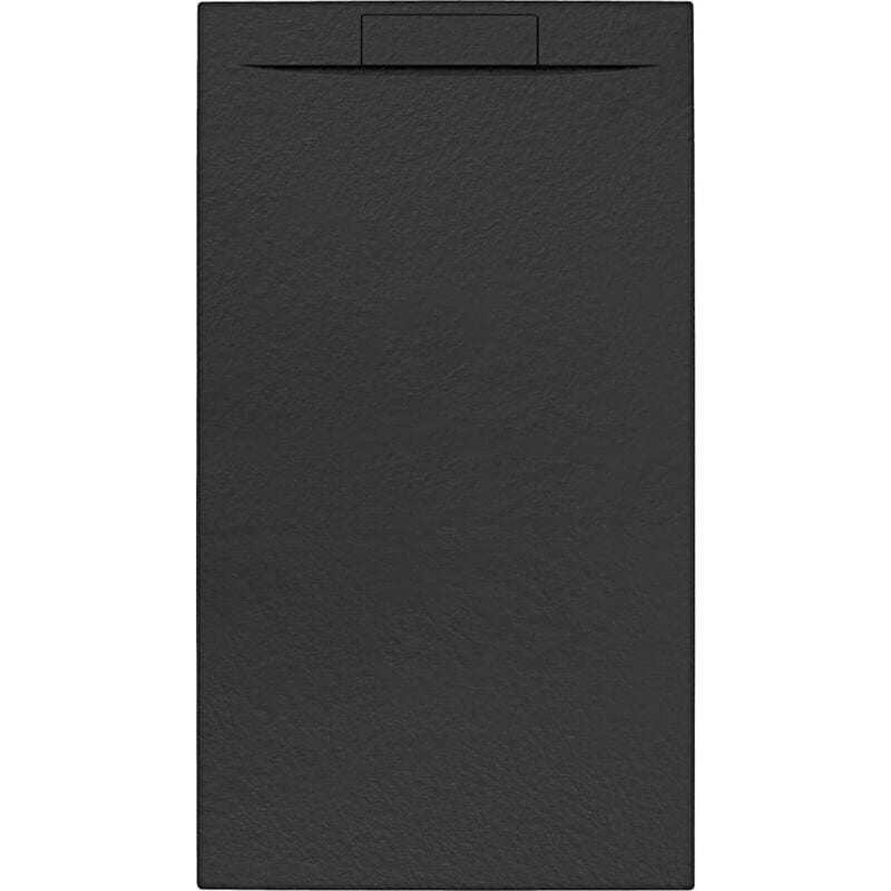 foto del prodotto swiss aqua technologies piatto doccia fusion in marmo 140x80cm, nero satfu14080g 