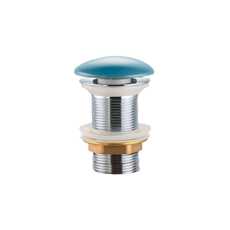 foto del prodotto swiss aqua technologies piletta infinitio 5 4 a flusso libero senza troppopieno per lavabi e lavabi, blu opaco pzatkalblm 