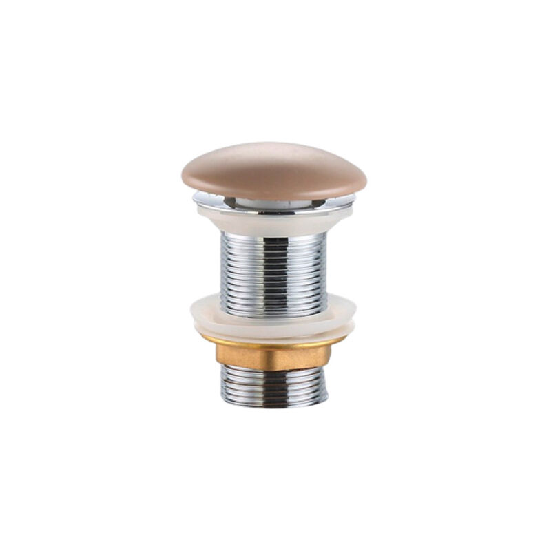 foto del prodotto swiss aqua technologies piletta infinitio 5 4 a flusso libero senza troppopieno per lavabi e lavabi, marrone opaco pzatkalbrm 