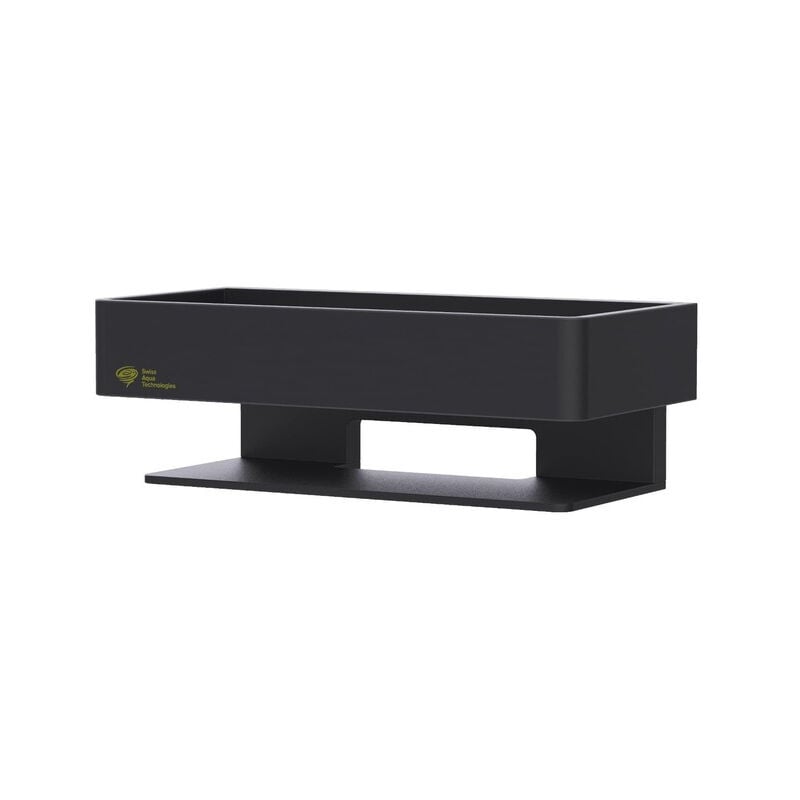 foto del prodotto swiss aqua technologies porta doccia in ottone massiccio da 20 cm, nero satdpol20mc 