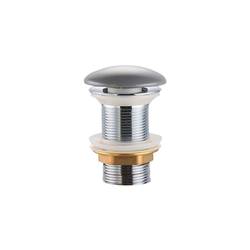 foto del prodotto swiss aqua technologies scarico infinitio free flow da 5 4 senza troppopieno per lavabi e bacini, grigio opaco pzatkalgrm 