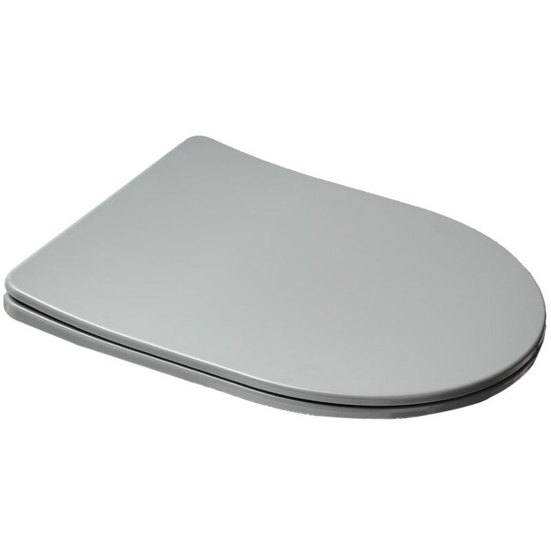 foto del prodotto swiss aqua technologies sedile con chiusura morbida per wc sospeso infinitio, grigio opaco sedile grigioinfinitio 