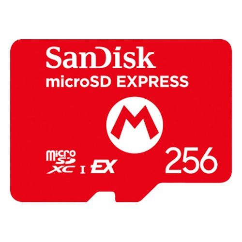 foto del prodotto switch 2 micro sdxc express sandisk 256gb for nintendo
