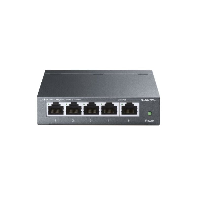 foto del prodotto switch 5 porte tp link max 2.3w 7.4mbps tlsg105s