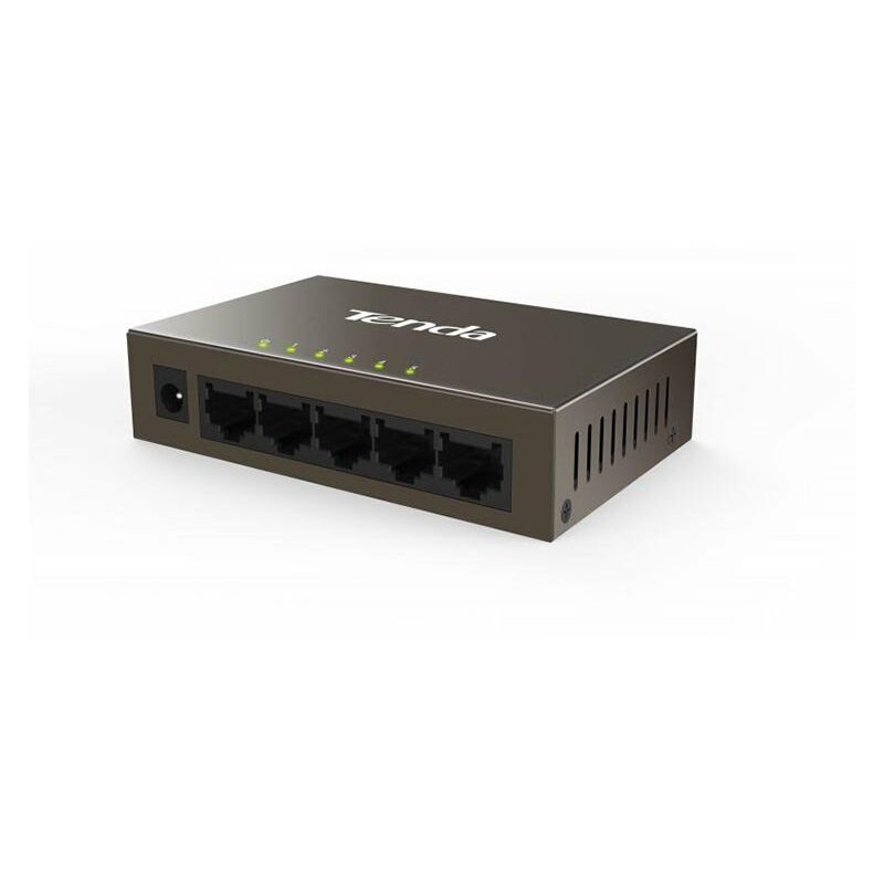 foto del prodotto switch 5p 10 100mbps desktop wall tenda