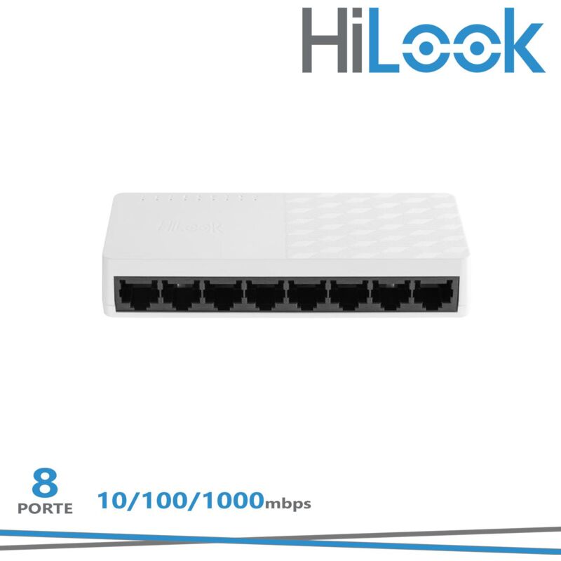 foto del prodotto switch 8 porte 10 100 1000mbps