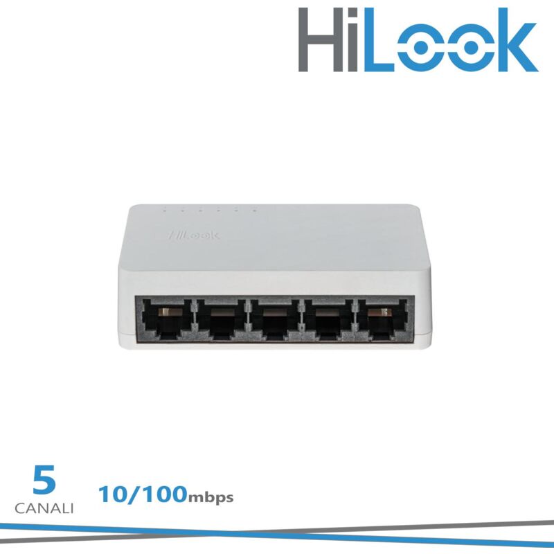 foto del prodotto switch desktop 5 porte 10/100mbps