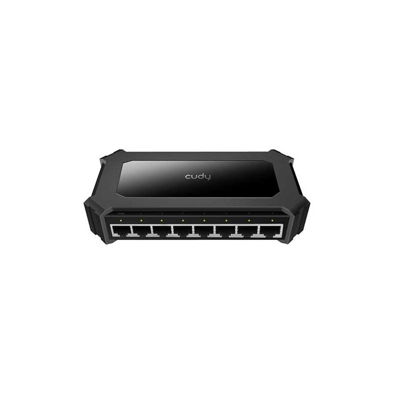 foto del prodotto switch di rete a 8 porte lan 10 100 1000mbps gigabit desktop plug play cudy gs108d
