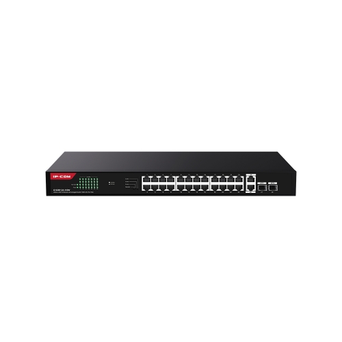 foto del prodotto switch ip com g1128p 24 410w 26p gigabit base t 2p base x sfp cloud managed poe budget tot. 370w