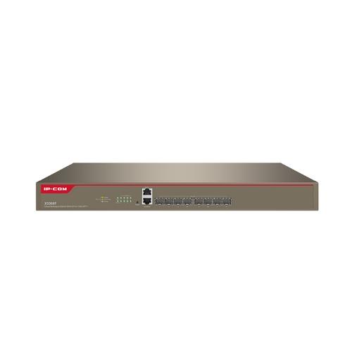 foto del prodotto switch ip com x5308f 8 porte sfp 10g base x indipendenti,1 porta console e 1 porta mgt,12 mb grande buffer l3