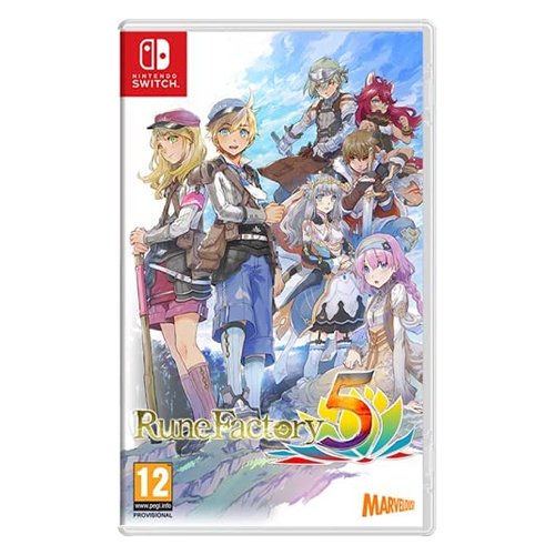foto del prodotto switch rune factory 5 pegi 12 618716
