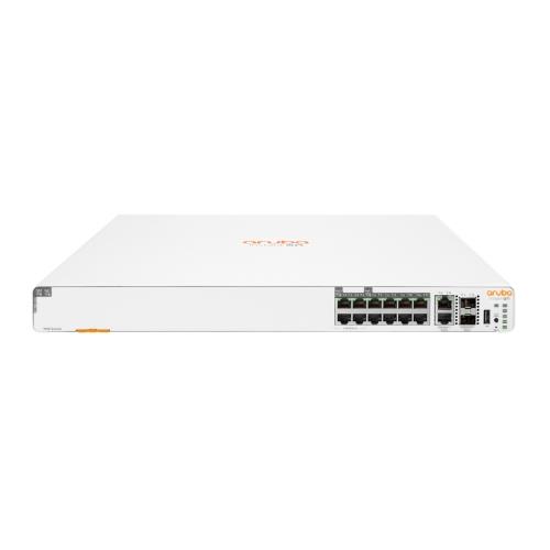 foto del prodotto switch s0f35a aruba instant on 1960 4 x 2.5gbase t poe 8 x 100 1000 10gbase t 2 x 100 1000 10gbase t 2 x 10 gigabit sfp 