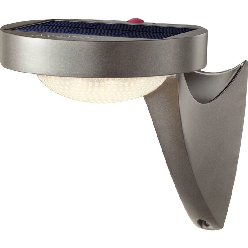 foto del prodotto sy 4673532 lampada solare da parete per esterno con rilevatore di movimento led monocolore led a montaggio fi sygonix