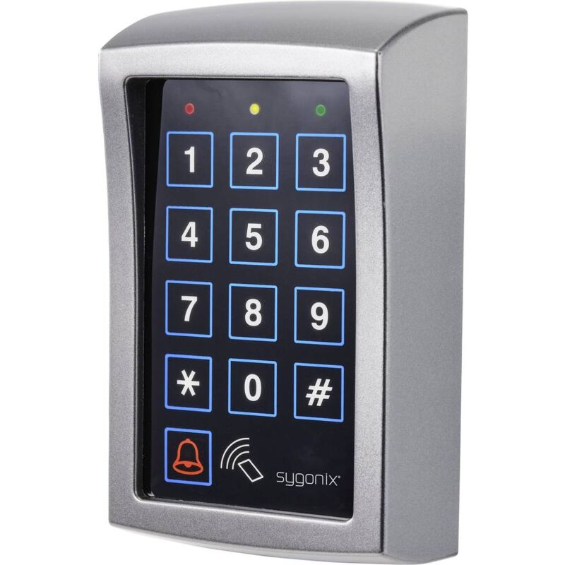foto del prodotto sy 4730012 serratura con codice da parete 12 v dc ip55 sygonix