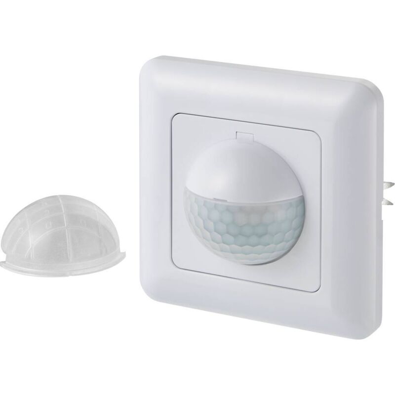 foto del prodotto sy 4755362 parete, da incasso rilevatore di movimento ad infrarossi passivo pir 190 triac bianco sygonix