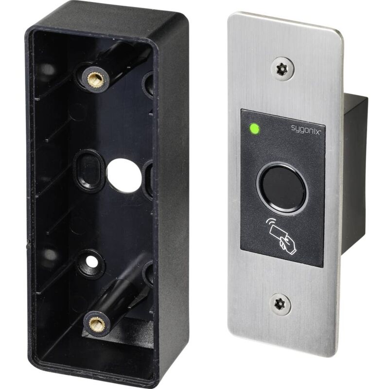 foto del prodotto sy 4760952 sistema d accesso rfid, impronte digitali da incasso 12 v dc, 18 v dc ip66 sygonix