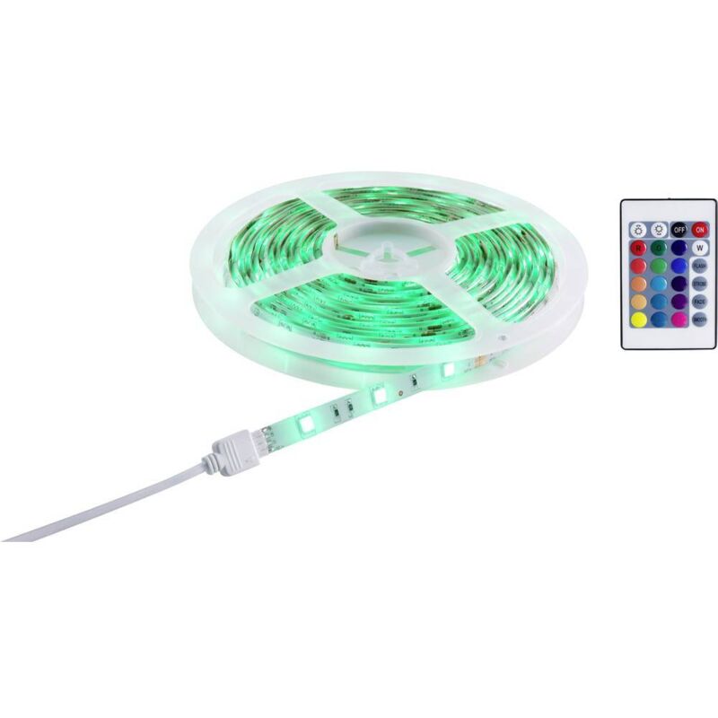foto del prodotto sy 5224778 kit base striscia led con spina 230 v 5 m rgb 1 pz. sygonix
