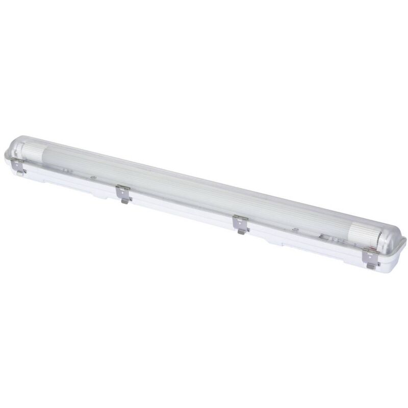 foto del prodotto sygonix plafoniera led impermeabile 18 w bianco neutro grigio opaco 