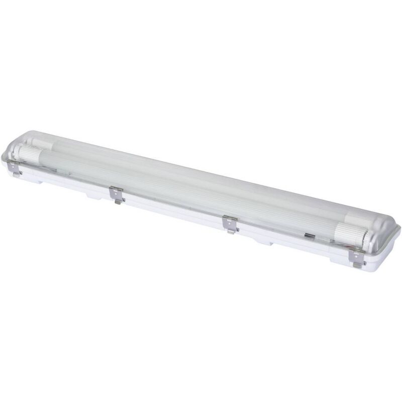 foto del prodotto sygonix plafoniera led impermeabile 36 w bianco neutro grigio trasparente 