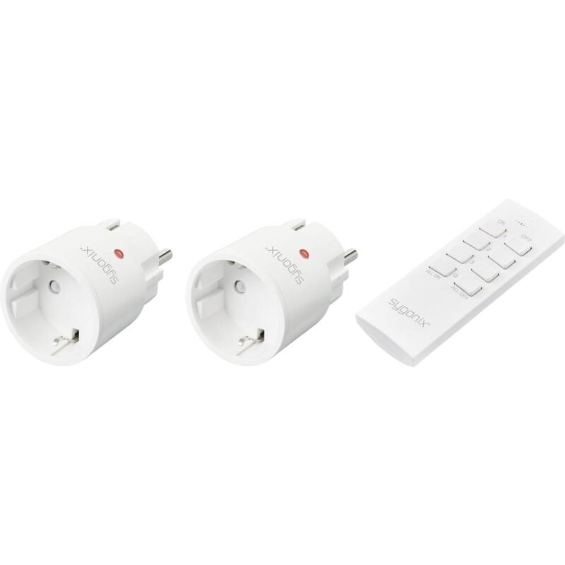 foto del prodotto sygonix rsl kit interruttori senza fili spina intermedia potenza di commutazione max 2300 w raggio di azione max. campo libe