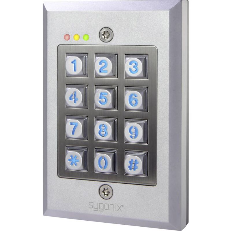 foto del prodotto sygonix serratura con codice da parete ip65 con tastiera illuminata