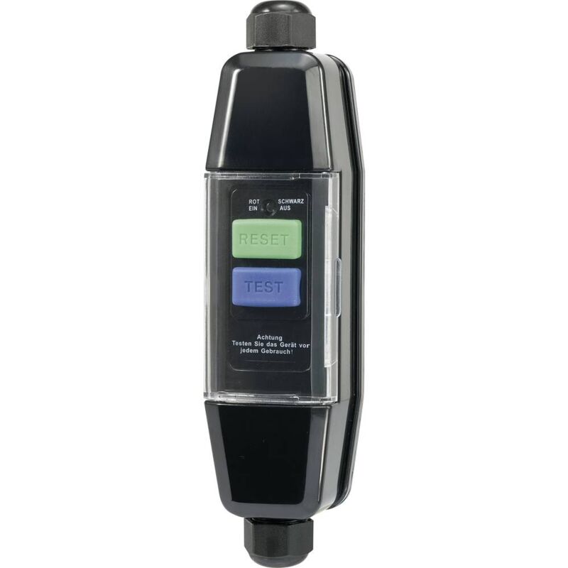foto del prodotto sygonix sy 3530658 interruttore intermedio di protezione persone 230 v ac nero ip55