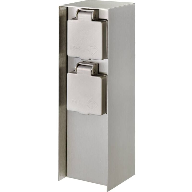 foto del prodotto sygonix sy 4979748 presa di corrente da giardino acciaio inox