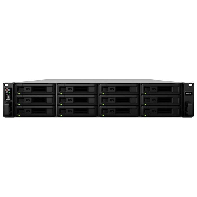 foto del prodotto synology rackstation rs3618xs nas collegamento ethernet lan nero