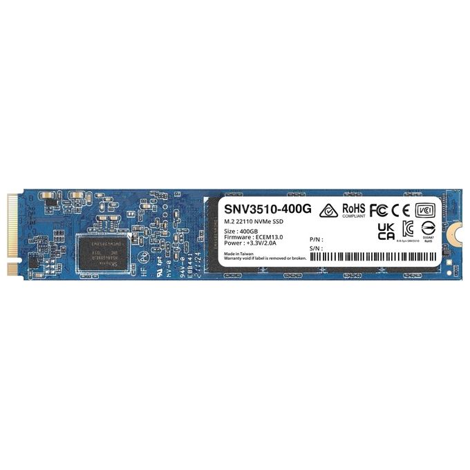 foto del prodotto synology snv3510 400g drives allo stato solido m.2 nvme 400gb
