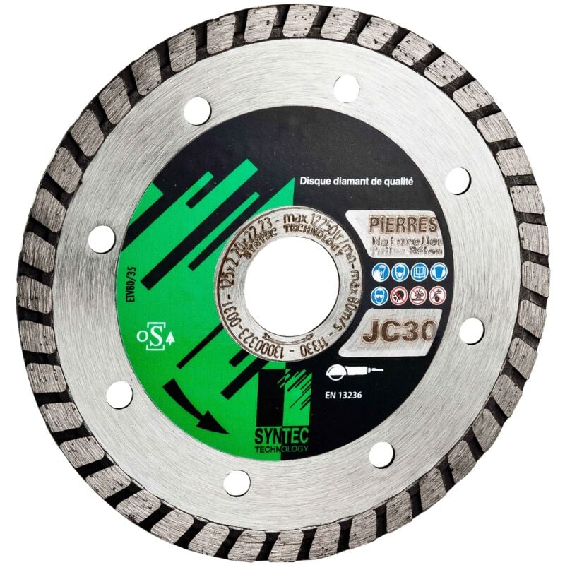 foto del prodotto syntec technology disco diamantato turbo 125 mm
