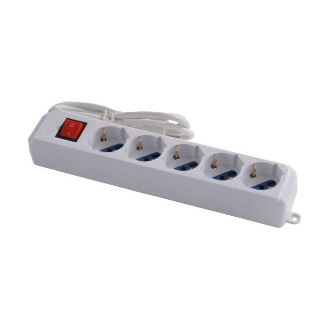 foto del prodotto syntesy 00379 multipresa 5x2pt sk interna
