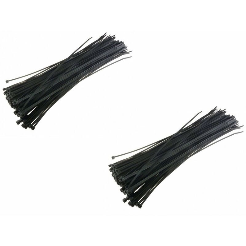 foto del prodotto syntesy fascette nylon nere mm 2,5x140 fer 297936 conf. 200 pz