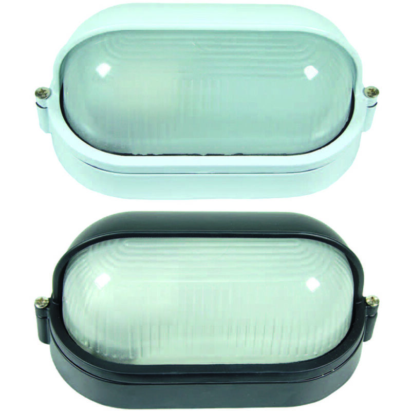 foto del prodotto syntesy plafoniera a palpebra in alluminio per esterno 60w ip54 mm.210x105x110h. bianco
