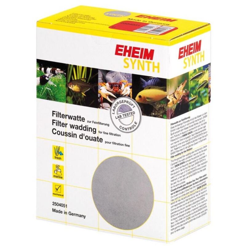 immagine 0 del prodotto synth materiale filtrante meccanico rimuove lana ultra sottile le particelle di sporco pi sottili formato 1000 ml eheim