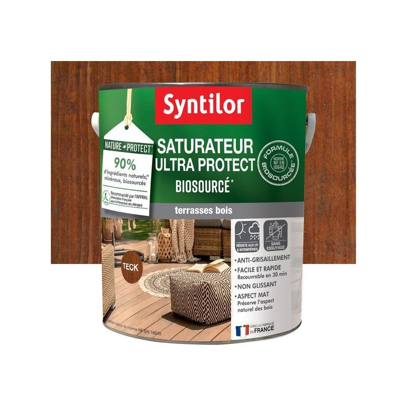 foto del prodotto syntilor nature protect saturatore, teak, opaco 5 l
