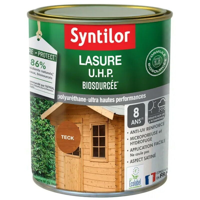 foto del prodotto syntilor uhp mordente biosourced nature protect 8 anni teak satinato 1 l