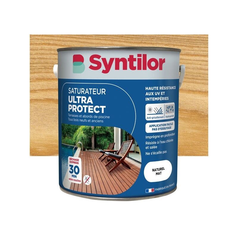 foto del prodotto syntilor ultra protect saturatore, naturale, opaco 5 l