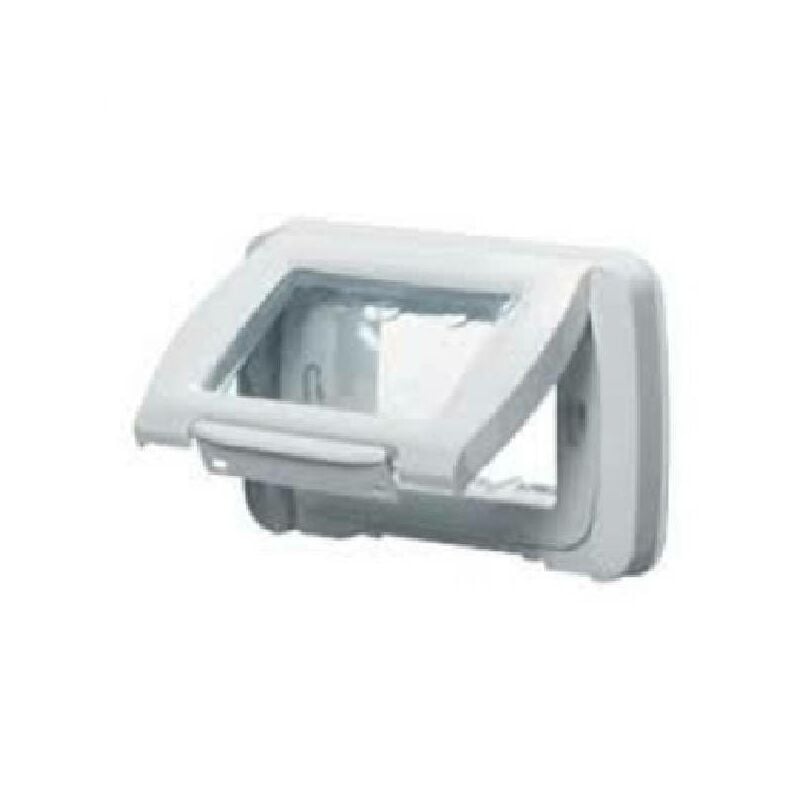 foto del prodotto system placca stagna autoportante 3p colore grigia gw22453 gewiss