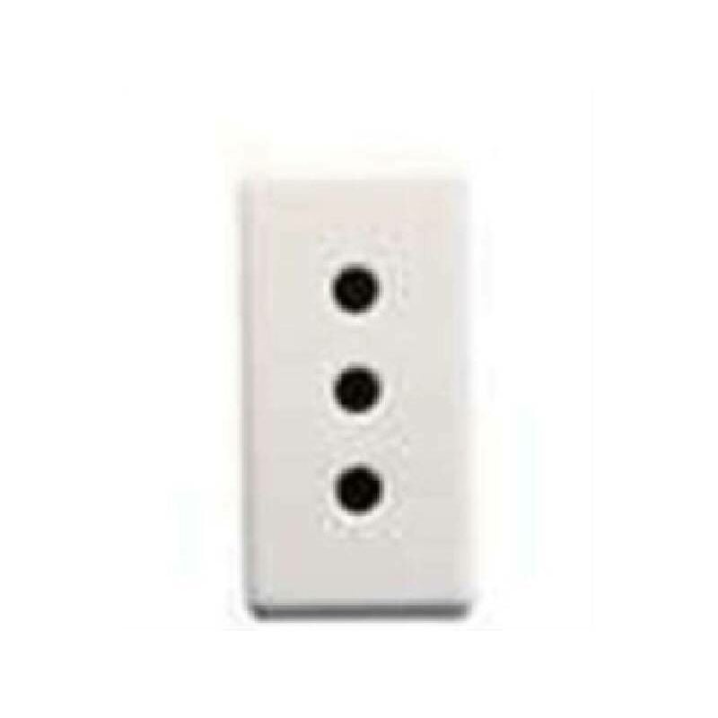 foto del prodotto system presa 2p t 10a standard italiano 250v ac gw20201 gewiss