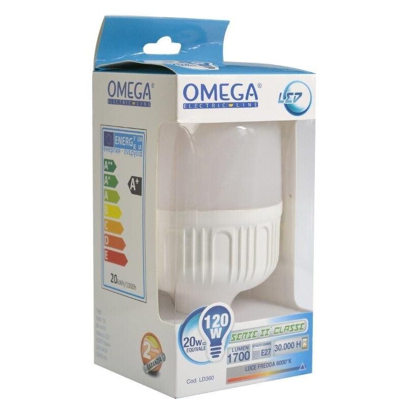 foto del prodotto t bulb led t80 20w 6000k