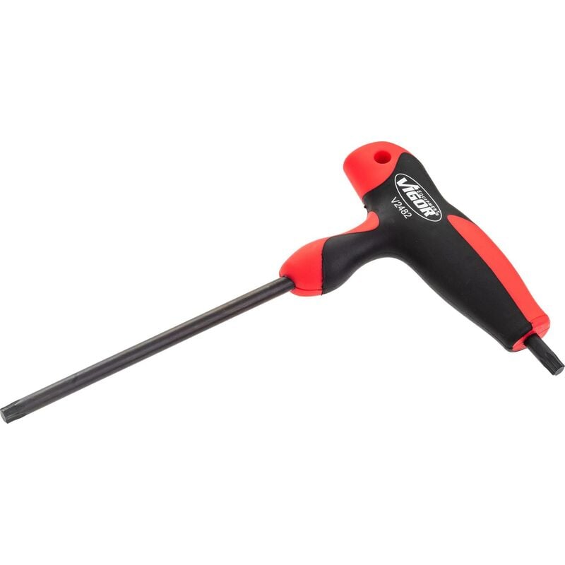 foto del prodotto t handle screwdriver v2482 profilo interno torx size t40