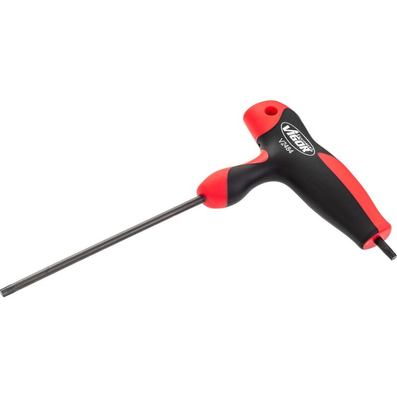 foto del prodotto t handle screwdriver v2484 profilo interno torx size t27