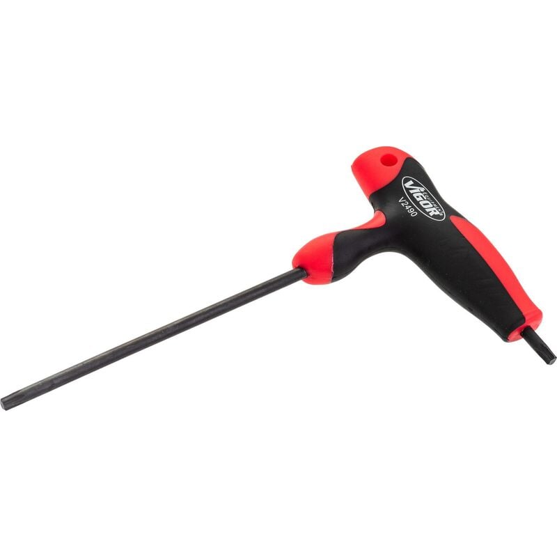 foto del prodotto t handle screwdriver v2490 profilo interno torx size t20