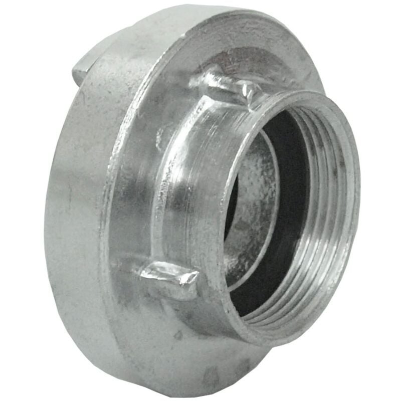 foto del prodotto t.i.p. c 52-storz frizione 1,5 pollici ig 45,48 mm attacco fisso argento con guarnizione in nitrile per aspirazione e pressione, per tubi,